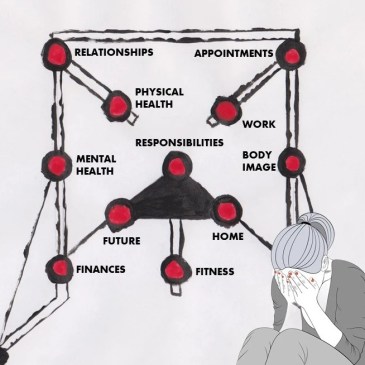 All the lights go off at once, leading to overwhelm...